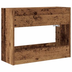 Porte-parapluie Bois ancien 65 x 24 x 50 cm Bois d'ingénierie 536563536563