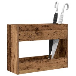 Porte-parapluie Bois ancien 65 x 24 x 50 cm Bois d'ingénierie 536563536563