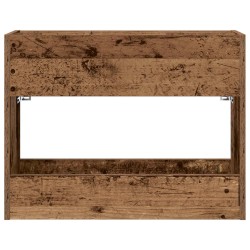 Porte-parapluie Bois ancien 65 x 24 x 50 cm Bois d'ingénierie 536563536563