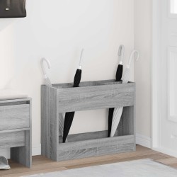 Porte-parapluie Gris Sonoma 65 x 24 x 50 cm Bois d'ingénierie 536564536564