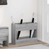 Porte-parapluie Gris Sonoma 65 x 24 x 50 cm Bois d'ingénierie 536564536564