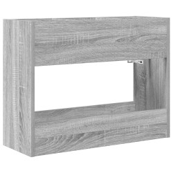 Porte-parapluie Gris Sonoma 65 x 24 x 50 cm Bois d'ingénierie 536564536564