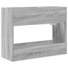 Porte-parapluie Gris Sonoma 65 x 24 x 50 cm Bois d'ingénierie 536564536564