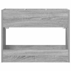 Porte-parapluie Gris Sonoma 65 x 24 x 50 cm Bois d'ingénierie 536564536564
