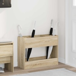 Porte-parapluie Chêne Sonoma 65 x 24 x 50 cm Bois d'ingénierie 536565536565