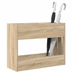 Porte-parapluie Chêne Sonoma 65 x 24 x 50 cm Bois d'ingénierie 536565536565