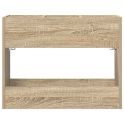 Porte-parapluie Chêne Sonoma 65 x 24 x 50 cm Bois d'ingénierie 536565536565