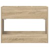 Porte-parapluie Chêne Sonoma 65 x 24 x 50 cm Bois d'ingénierie 536565536565