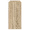 Porte-parapluie Chêne Sonoma 65 x 24 x 50 cm Bois d'ingénierie 536565536565
