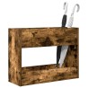 Porte-parapluie Chêne fumé 65 x 24 x 50 cm Bois d'ingénierie 536566536566