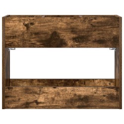 Porte-parapluie Chêne fumé 65 x 24 x 50 cm Bois d'ingénierie 536566536566