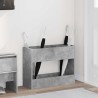 Porte-parapluie Gris béton 65 x 24 x 50 cm Bois d'ingénierie 536567536567