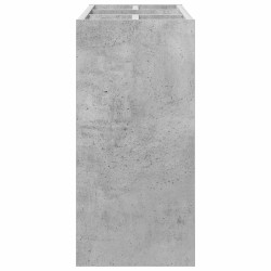 Porte-parapluie Gris béton 65 x 24 x 50 cm Bois d'ingénierie 536567536567