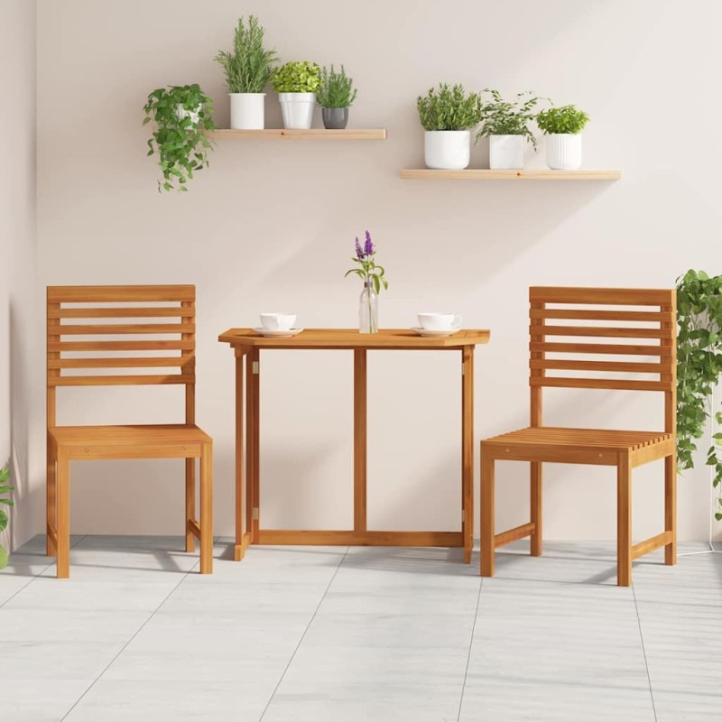 Chaise de jardin 2 pcs Marron 50 x 50 x 91cm 536568536568