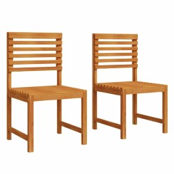 Chaise de jardin 2 pcs Marron 50 x 50 x 91cm 536568536568