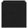 Boîte à plantes Chêne noir 40 x 40 x 40 cm Bois d'ingénierie 536569536569