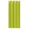 Rideaux occultants avec anneaux 2 pcs Vert 225 x 140 cm 536579536579