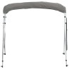 Toit bimini à 4 arceaux parois en maille 243x(230-244)x137 cm 536581536581