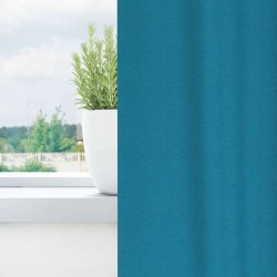 Rideaux occultants avec anneaux 2 pcs Turquoise 175 x 140 cm 536587536587