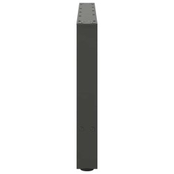 Pieds de table basse Anthracite 2 pièces 70 x (42-43) cm Acier 536596536596