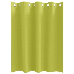 Rideaux occultants avec anneaux 2 pcs Vert 140 x 140 cm 536598536598