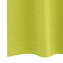 Rideaux occultants avec anneaux 2 pcs Vert 140 x 140 cm 536598536598