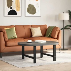 Pieds de table basse Noir 2 pièces 70 x (42-43) cm Acier 536600536600