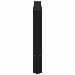 Pieds de table basse Noir 2 pièces 70 x (42-43) cm Acier 536600536600