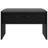 Banc d'entrée avec coussin Chêne noir 63 x 38 x 40 cm 536610536610