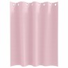 Rideaux occultants avec anneaux 2 pcs Rose bébé 140 x 140 cm 536613536613