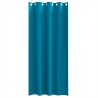Rideaux occultants avec anneaux 2 pcs Turquoise 260 x 140 cm 536616536616