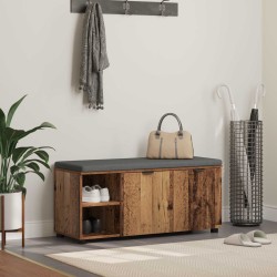 Banc d'entrée avec coussin Bois ancien 100 x 38 x 46 cm 536620536620