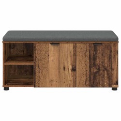 Banc d'entrée avec coussin Bois ancien 100 x 38 x 46 cm 536620536620