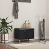 Banc d'entrée avec coussin Chêne Noir 60 x 38 x 46 cm 536627536627
