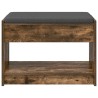 Banc d'entrée avec coussin Chêne Fumé 63 x 38 x 45 cm 536633536633