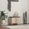 Banc d'entrée avec coussin Chêne Sonoma 60 x 38 x 46 cm 536654536654