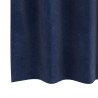 Rideaux occultants 2 pcs Bleu foncé 140 x 225 cm Velours 536684536684