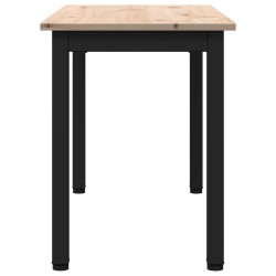 banc Naturel 80 x 35 x 45 cm Bois de pin massif 536691536691