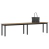 banc Chêne artisan 200 x 35 x 45 cm Bois d'ingénierie 536694536694
