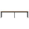banc Chêne artisan 200 x 35 x 45 cm Bois d'ingénierie 536694536694