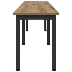 banc Chêne artisan 200 x 35 x 45 cm Bois d'ingénierie 536694536694