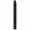 Pieds de table à manger Noir 2 pièces 80 x (72-73) cm Acier 536698536698
