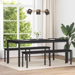 banc Chêne noir 160 x 35 x 45 cm Bois d'ingénierie 536700536700