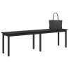 banc Chêne noir 160 x 35 x 45 cm Bois d'ingénierie 536700536700