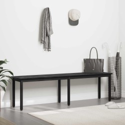 banc Chêne noir 160 x 35 x 45 cm Bois d'ingénierie 536700536700