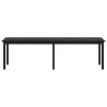 banc Chêne noir 160 x 35 x 45 cm Bois d'ingénierie 536700536700
