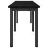 banc Chêne noir 160 x 35 x 45 cm Bois d'ingénierie 536700536700