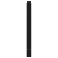 Pieds de table de bar Noir 2 pièces 40 x (90-91) cm Acier 536709536709