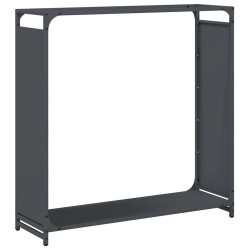 Portant de bois chauffage anthracite 90x28x90 cm 536716536716