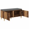 Banc d'entrée avec coussin Bois ancien 100 x 38 x 46 cm 536718536718